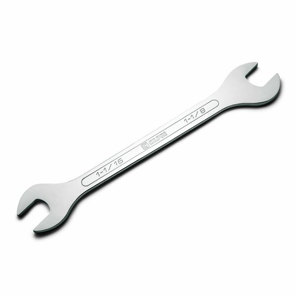 Capri Tools 1-1/16 in. x 1-1/8 in. Super-Thin Open End Wrench, SAE CP11850-171816